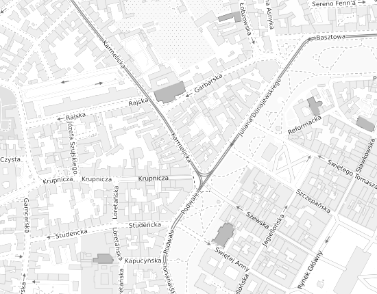 Mapa z adresem organizacji