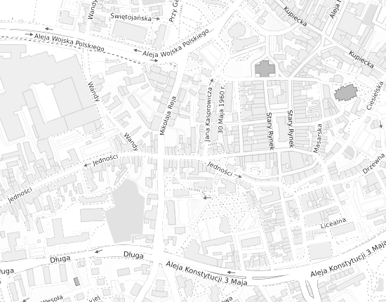 Mapa z adresem organizacji