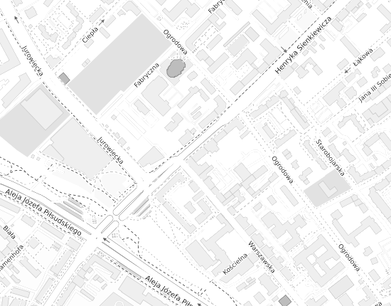 Mapa z adresem organizacji