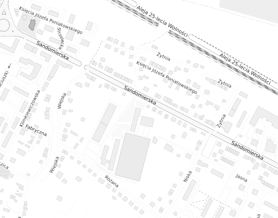 Mapa z adresem organizacji