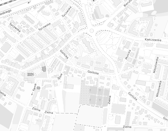 Mapa z adresem organizacji
