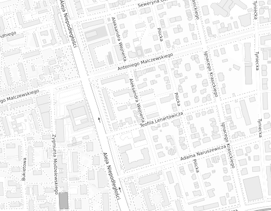 Mapa z adresem organizacji