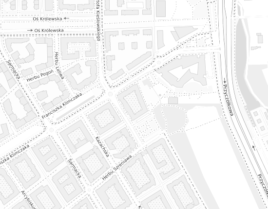 Mapa z adresem organizacji