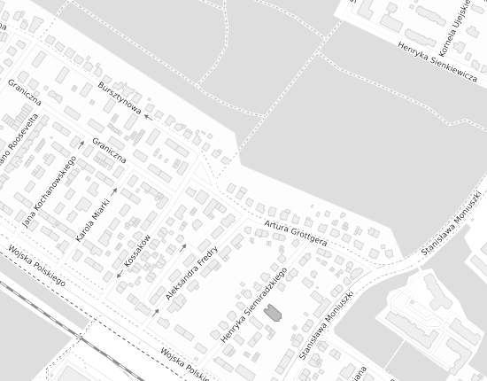 Mapa z adresem organizacji