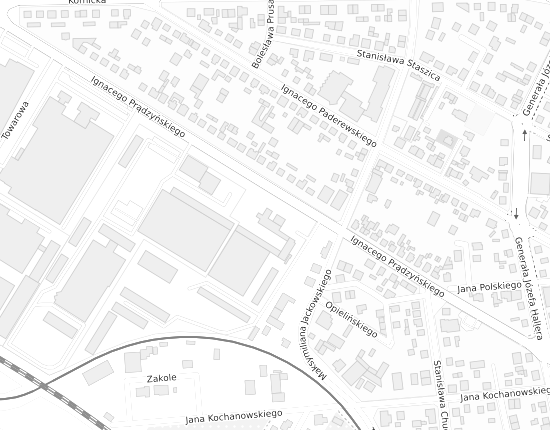 Mapa z adresem organizacji