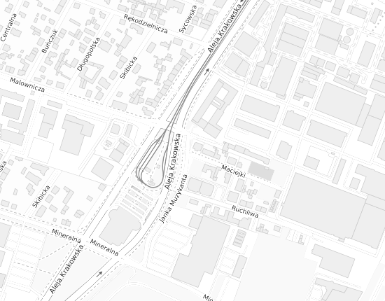 Mapa z adresem organizacji