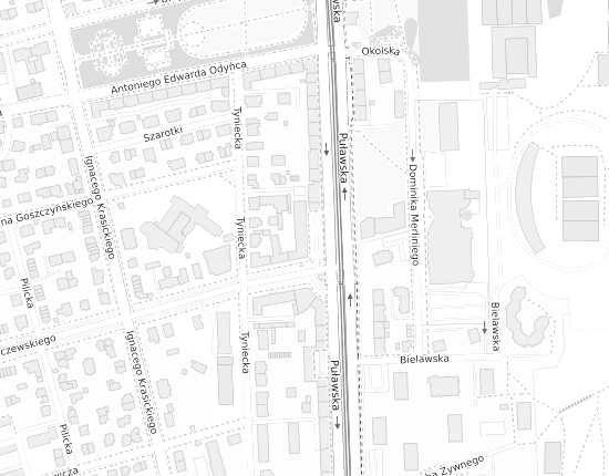 Mapa z adresem organizacji
