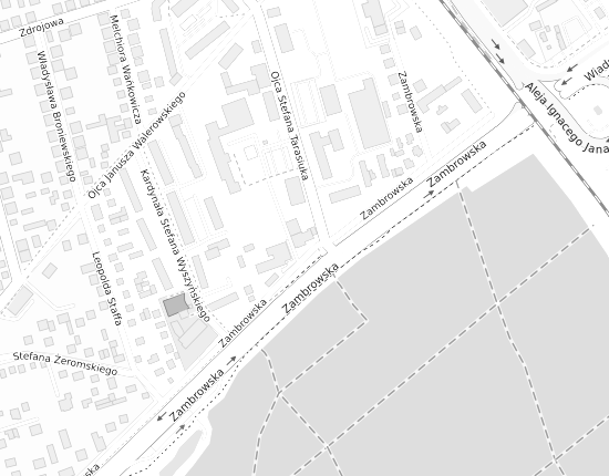 Mapa z adresem organizacji