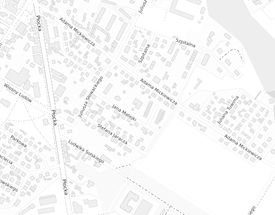 Mapa z adresem organizacji
