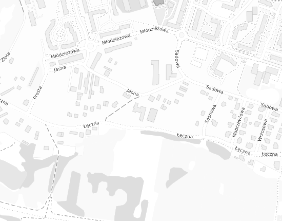 Mapa z adresem organizacji