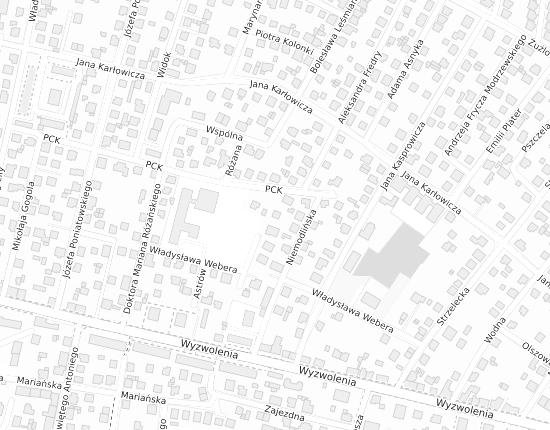 Mapa z adresem organizacji