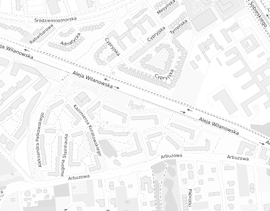 Mapa z adresem organizacji
