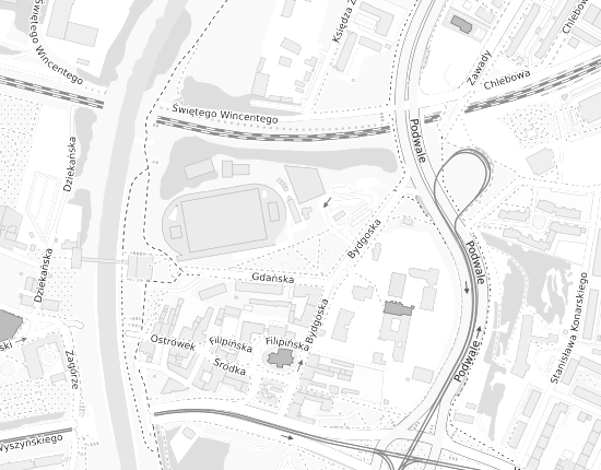 Mapa z adresem organizacji