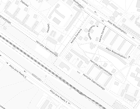 Mapa z adresem organizacji