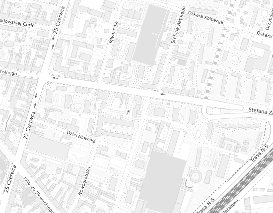 Mapa z adresem organizacji