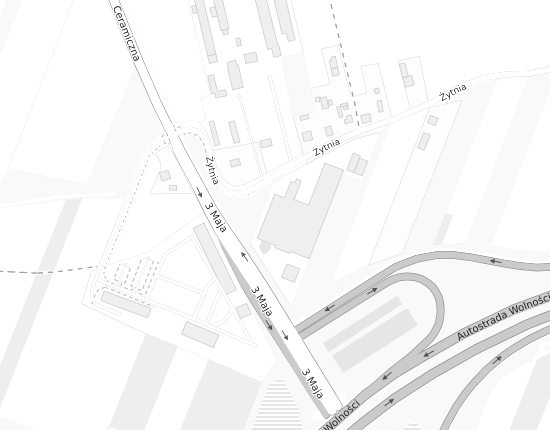 Mapa z adresem organizacji