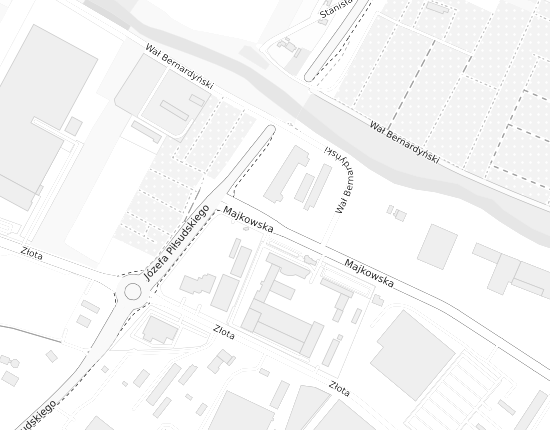 Mapa z adresem organizacji
