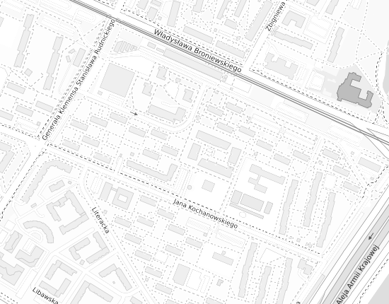 Mapa z adresem organizacji