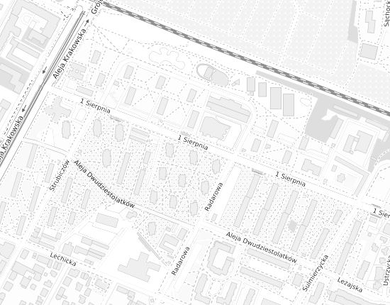 Mapa z adresem organizacji