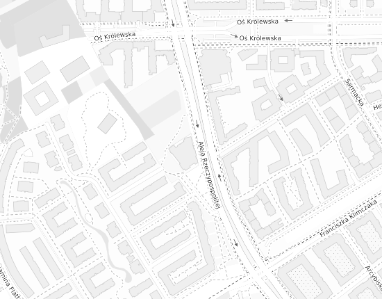 Mapa z adresem organizacji