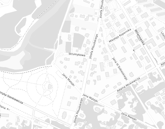 Mapa z adresem organizacji