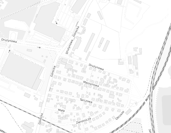 Mapa z adresem organizacji