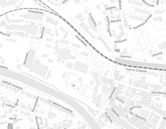 Mapa z adresem organizacji