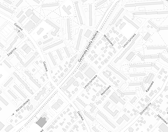 Mapa z adresem organizacji