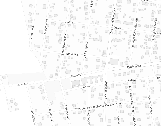 Mapa z adresem organizacji