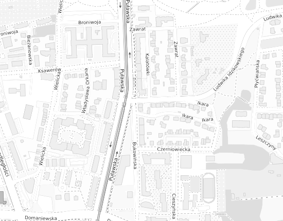 Mapa z adresem organizacji
