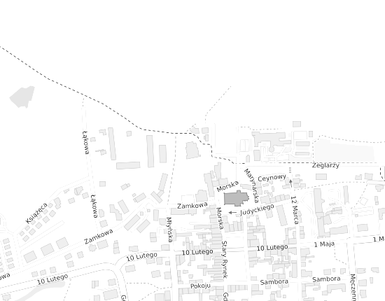 Mapa z adresem organizacji