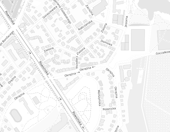 Mapa z adresem organizacji