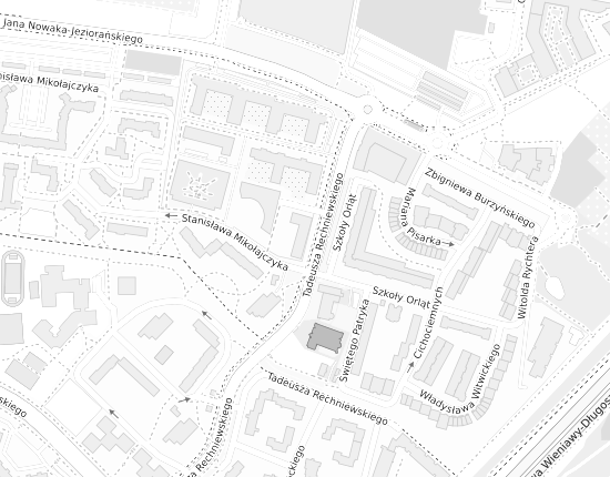 Mapa z adresem organizacji