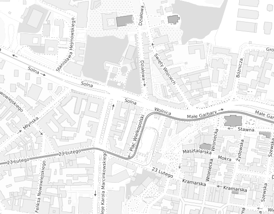 Mapa z adresem organizacji