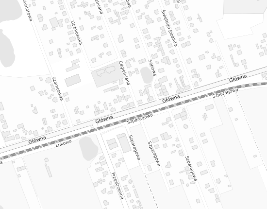Mapa z adresem organizacji