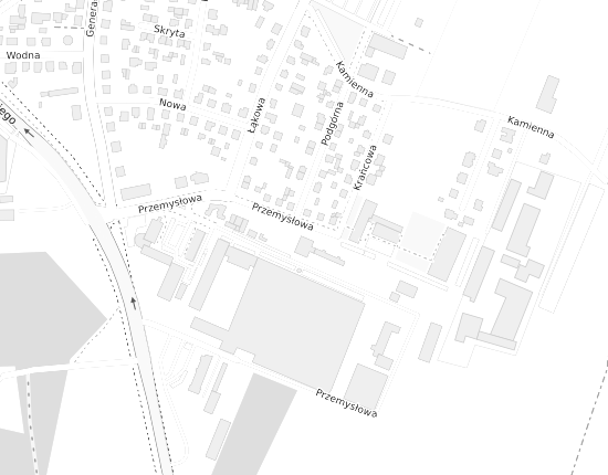 Mapa z adresem organizacji
