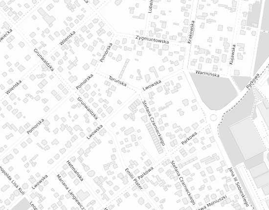 Mapa z adresem organizacji