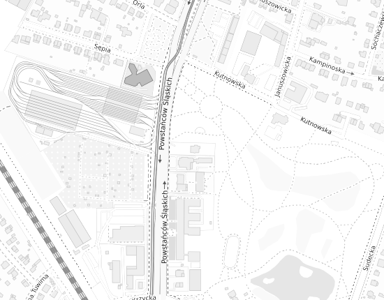 Mapa z adresem organizacji