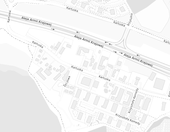 Mapa z adresem organizacji