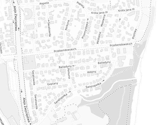 Mapa z adresem organizacji