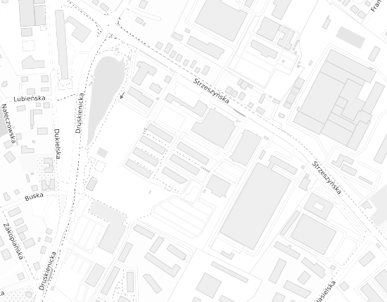 Mapa z adresem organizacji