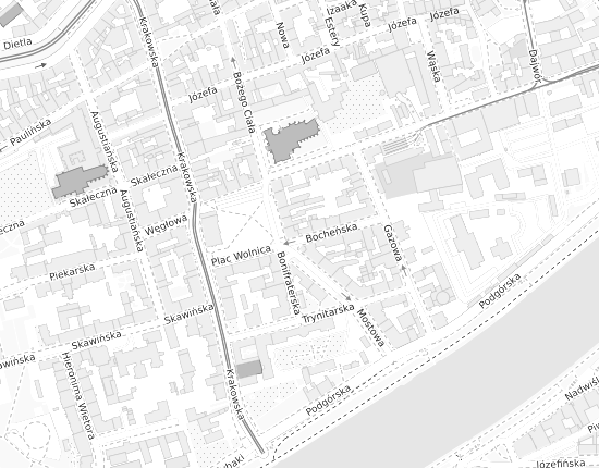 Mapa z adresem organizacji