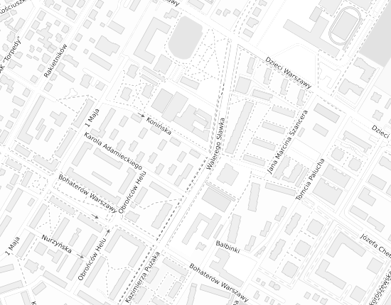 Mapa z adresem organizacji