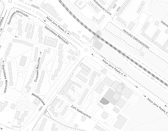 Mapa z adresem organizacji