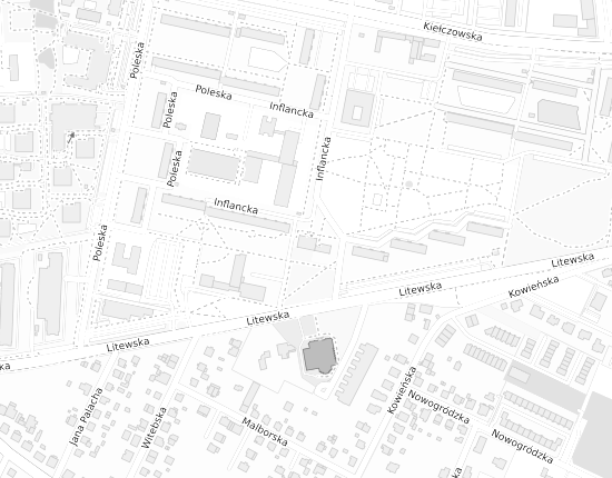 Mapa z adresem organizacji