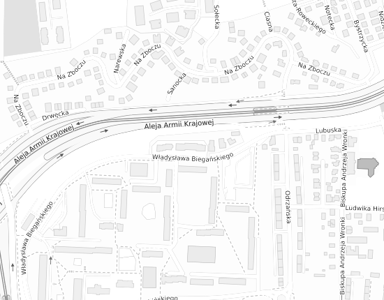 Mapa z adresem organizacji