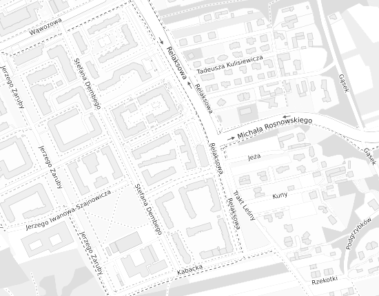 Mapa z adresem organizacji