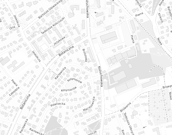Mapa z adresem organizacji