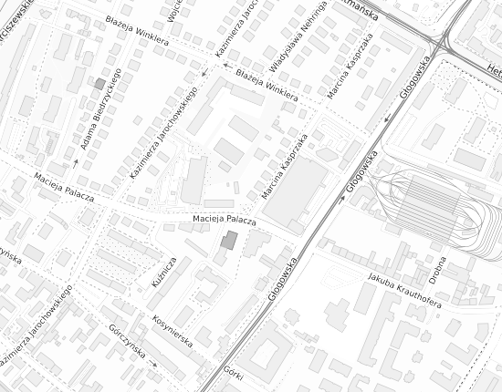 Mapa z adresem organizacji
