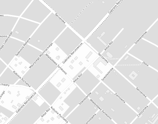 Mapa z adresem organizacji